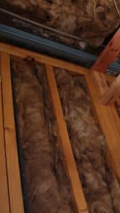 uso de lana mineral en paredes